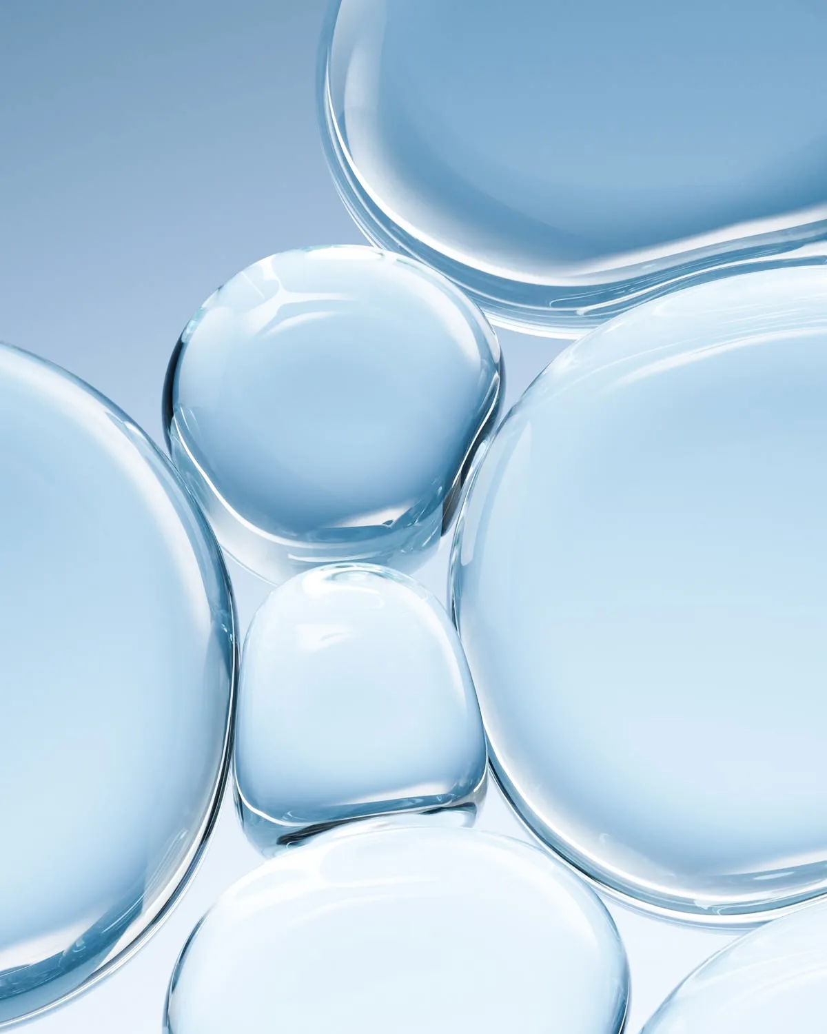 Blue marine collagen texture